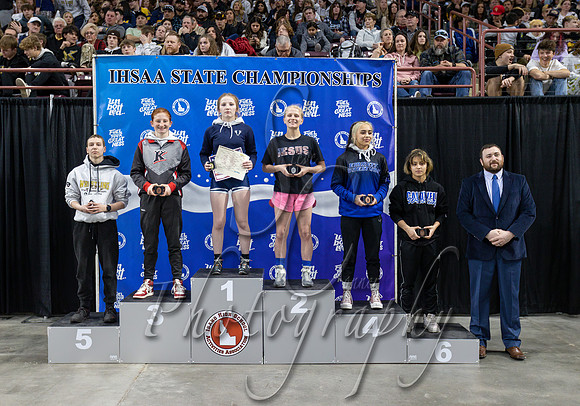 Girls 107lb Awards