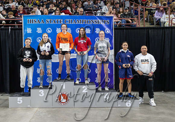 Girls 114lb Awards
