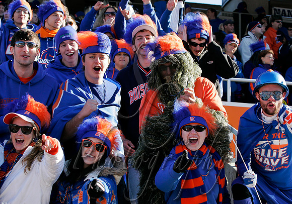 NCAA FOOTBALL: NOV 26 Wyoming at Boise State
