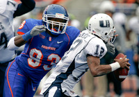 NCAA FOOTBALL: NOV 08 Utah State at Boise State