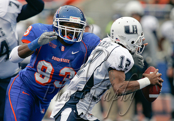 NCAA FOOTBALL: NOV 08 Utah State at Boise State