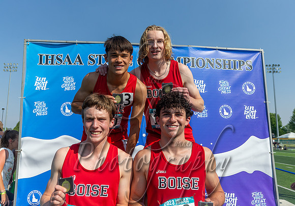 5A Boys 4x400 Relay Champion - Boise