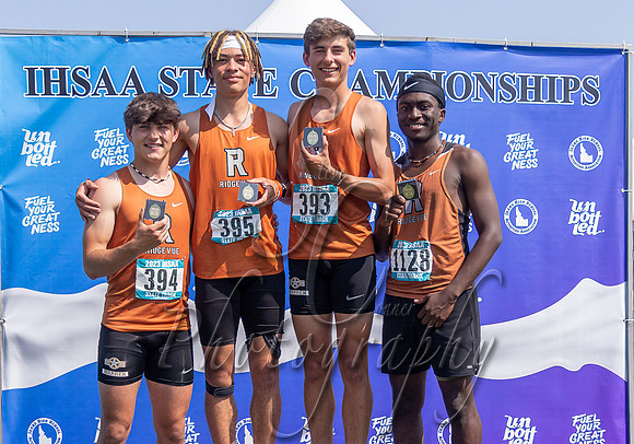 4A Boys 4x100 Relay Champion - Ridgvue 2