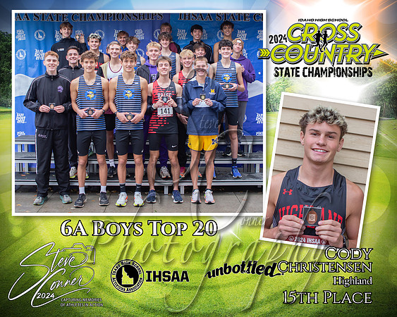 15th Place Cody Christensen - Highland