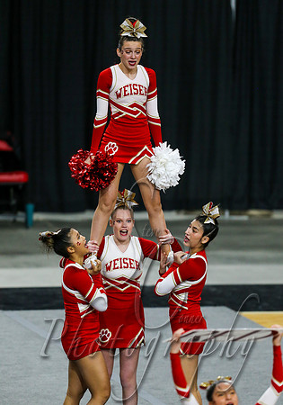 3A State Cheer Championships - Weiser 018