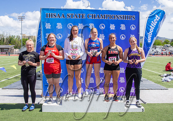 5A Girls Discus
