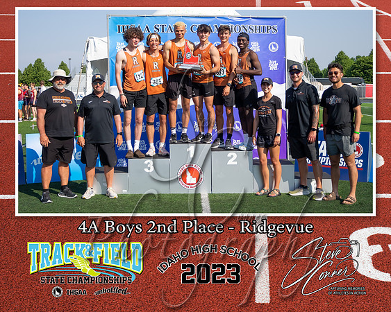 4A Boys 2nd Place Ridgevue