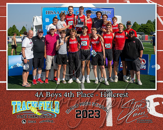 4A Boys 4th Place Hillcrest
