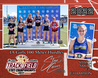 1A Girls 100 MH