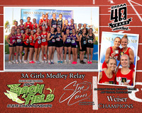 3A Girls Medley Relay - Weiser