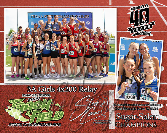 3A Girls 4x200 Relay - Sugar-Salem