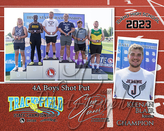 4A Boys Shot Put