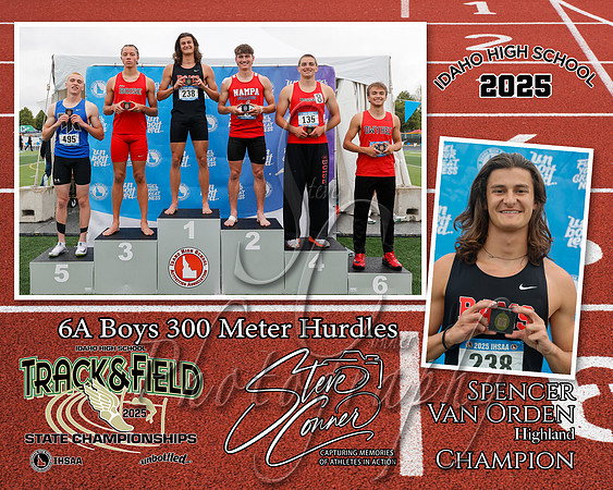 6A Boys 300 MH Champion - Spencer Van Orden