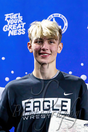 5A State Wrestling 126lb Champion - Tanner Frothinger - Eagle