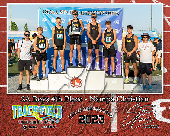 2A Boys 4th Place Nampa Christian