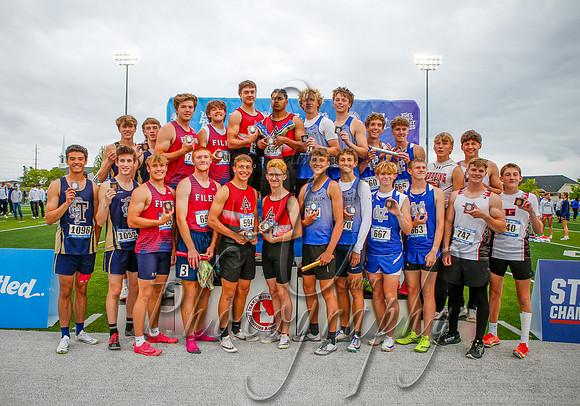 4A Boys 4x400 Relay