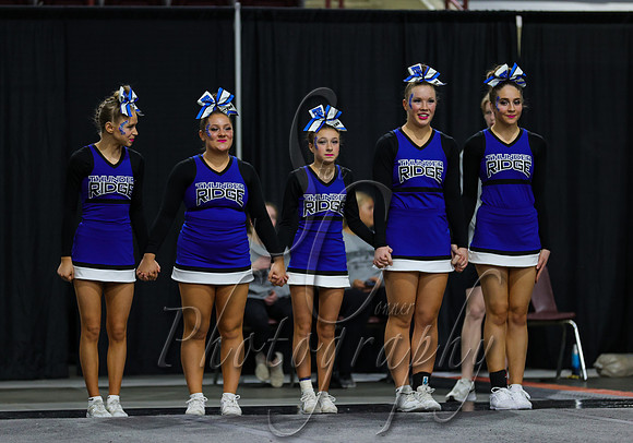 5A State Cheer Championships - Thunder Ridge 001