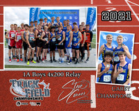 1A Boys 4x200 Relay
