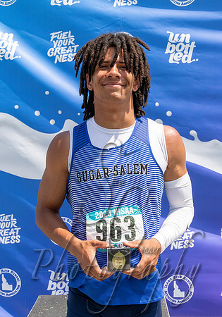 3A Boys 100 Meter Champion - Trevon Holman - Sugar-Salem