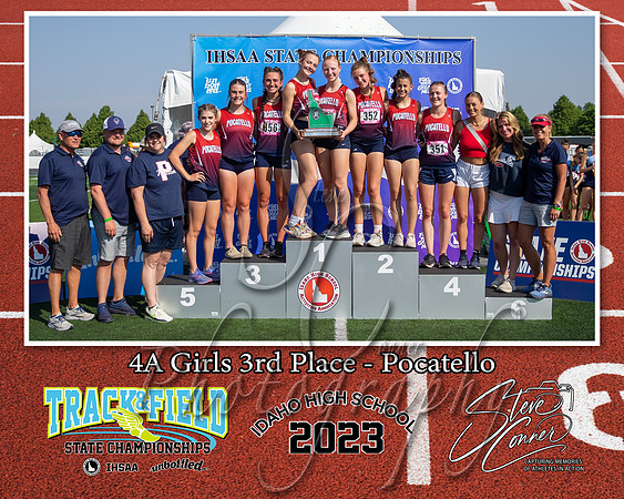 4A Girls 3rd Place Pocatello