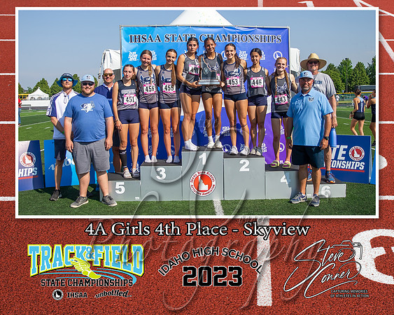 4A Girls 4th Place Skyview