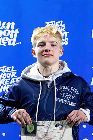 5A State Wrestling 106lb Champion - Zach Macdonald - Lake City