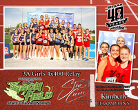 3A Girls 4x400 Relay - Kimberly