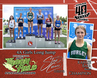 4A Girls Long Jump Karlie Bair