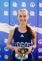 1A Girls 3200 Champion - Sara Casebolt - Logos