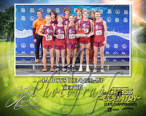 4A Boys Runner-Up - Teton