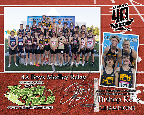 4A Boys Medley Relay - Bishop Kelly