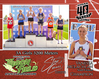 3A Girls 3200 Vanessa McLachlan