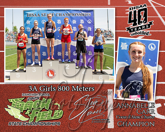 3A Girls 800 M Annabelle Carr