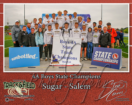 4A Boys State Champions - Sugar-Salem