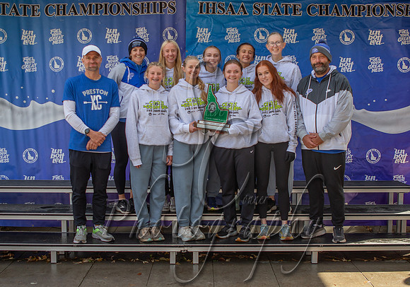 5A Girls 3rd Place - Preston