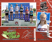 4A Girls 100 Hurdles Mattea Nuhn