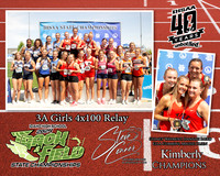 3A Girls 4x100 Relay - Kimberly