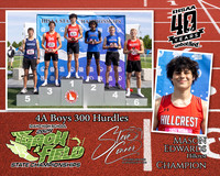 4A Boys 300MH Mason Edwards