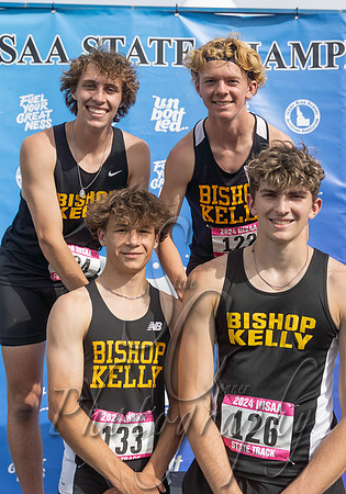 4A Boys 4x400 Relay Champion - Bishop Kelly 1
