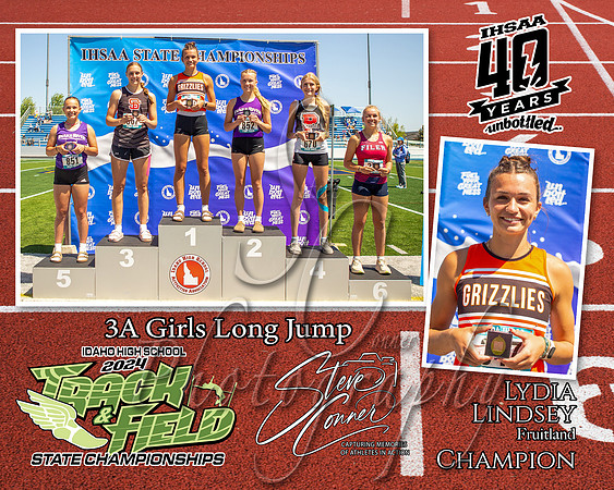 3A Girls Long Jump Lydia Lindsey