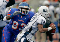 NCAA FOOTBALL: NOV 08 Utah State at Boise State