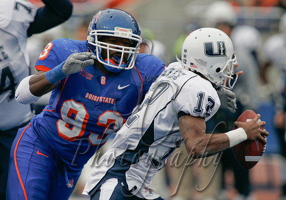 NCAA FOOTBALL: NOV 08 Utah State at Boise State