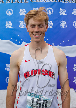5A Boys 300 Hurdles Champion - Anders Covey - Boise