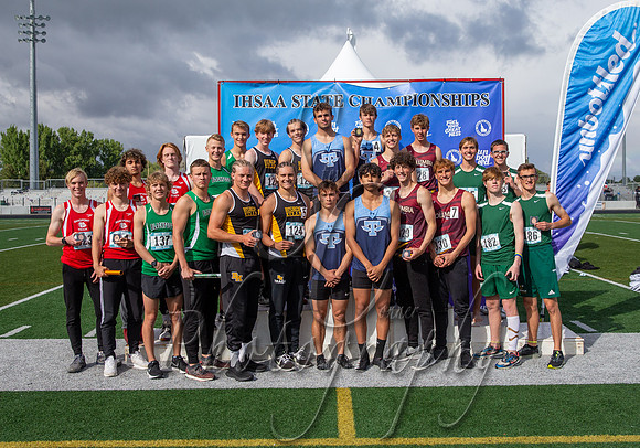 4A Boys 4x400 Relay