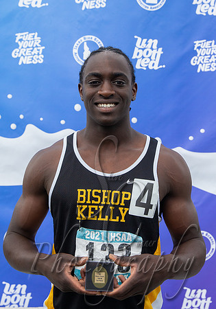 4A Boys 100 Champion - James Onanubosi - Bishop Kelly
