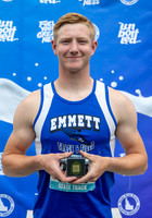 4A Boys 110 Hurdles Champion - Landon Helms - Emmett