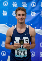 4A Boys 300 Hurdles Champion - Mason Nichols - Middleton