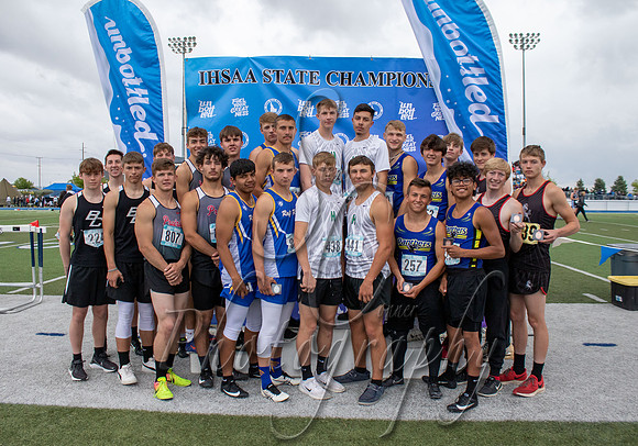 1A Boys 4x100 Relay