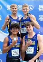 1A Boys 4x200 Relay Champions - Carey