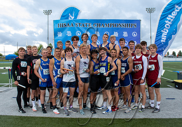 1A Boys 4x400 Relay